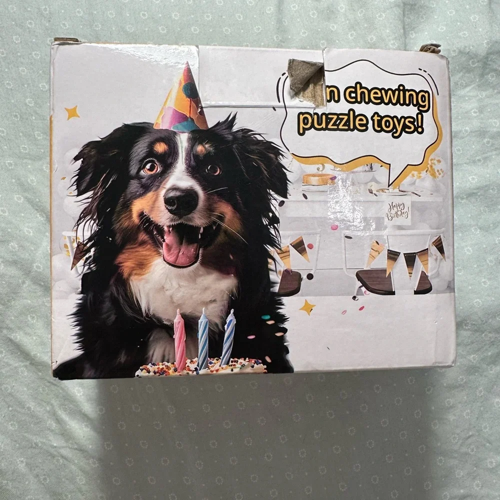 Interactive Dog Chewing Puzzle Toy